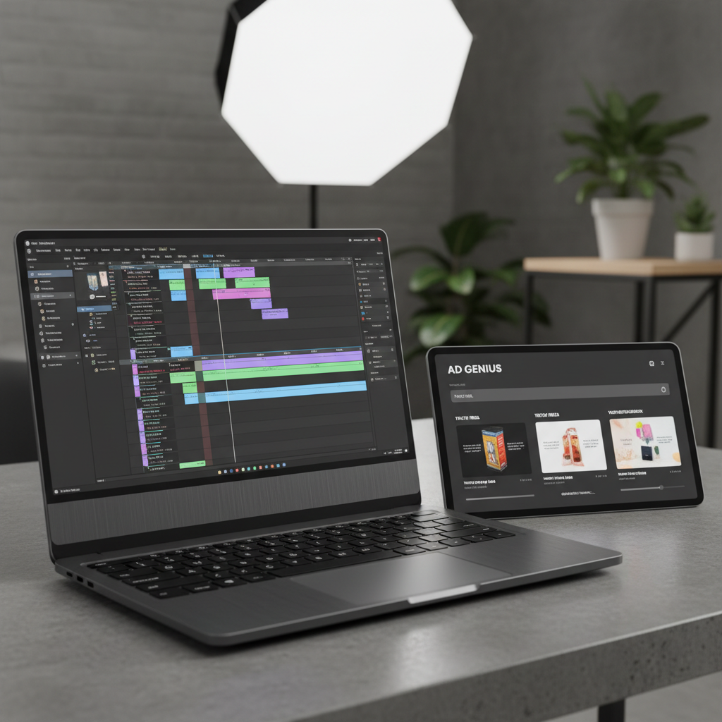 Creatify AI platform interface demonstrating a significant reduction in video ad creation costs and improved ROAS for performance marketing.