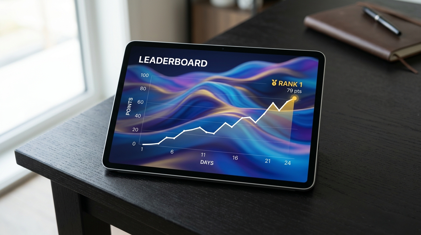 Visual representation of Alibaba's HappyHorse 1.0 AI video model's superior performance on a global text-to-video leaderboard.