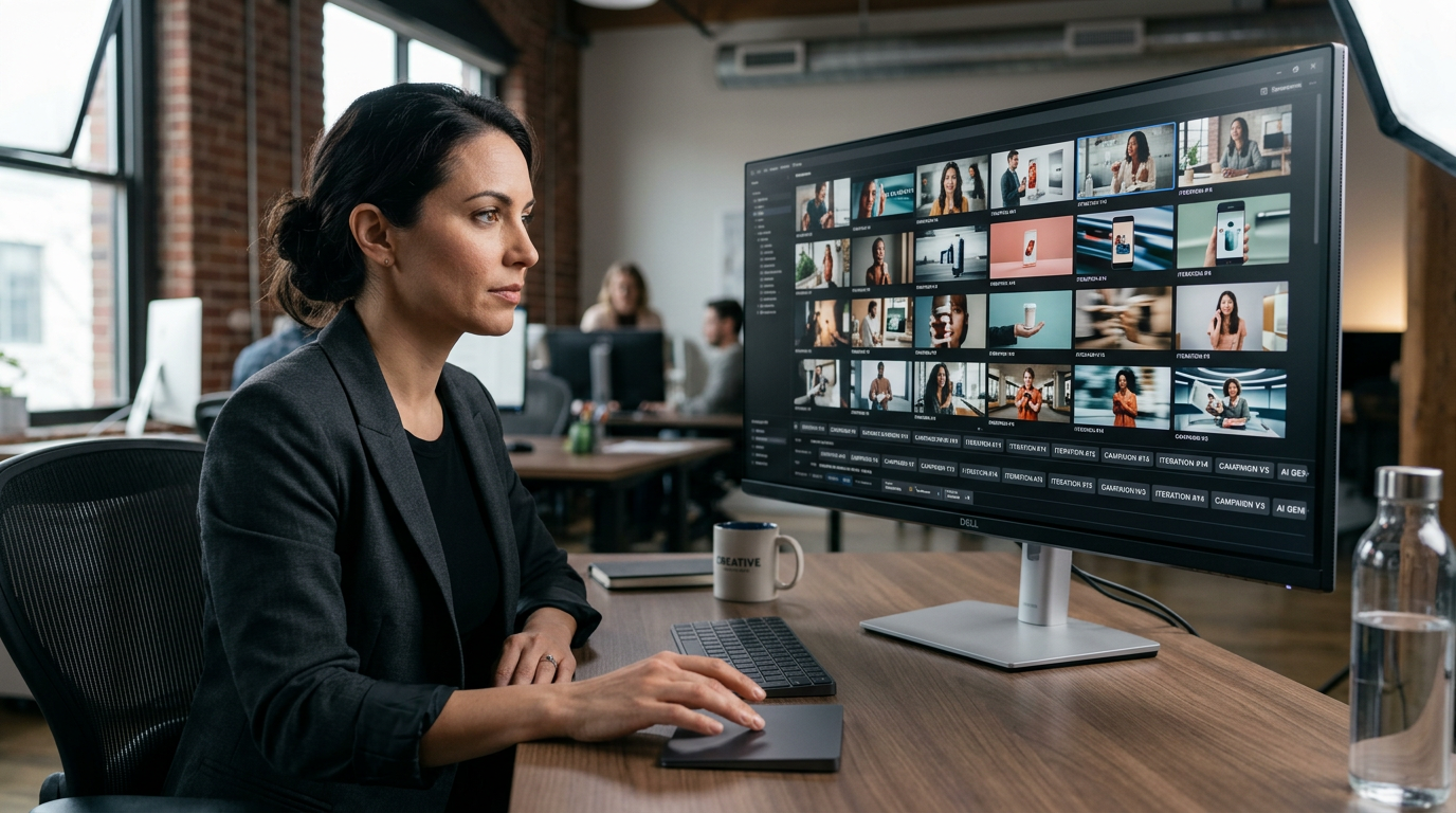 Visual representation of ByteDance's Helios AI video model generating minute-long clips rapidly, highlighting its speed and efficiency for content creators.