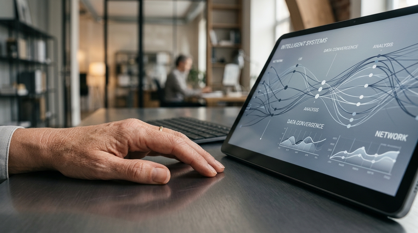 Google Marketing Live 2026 keynote presentation highlighting the Gemini Agentic Era and AI's central role in advertising and commerce.