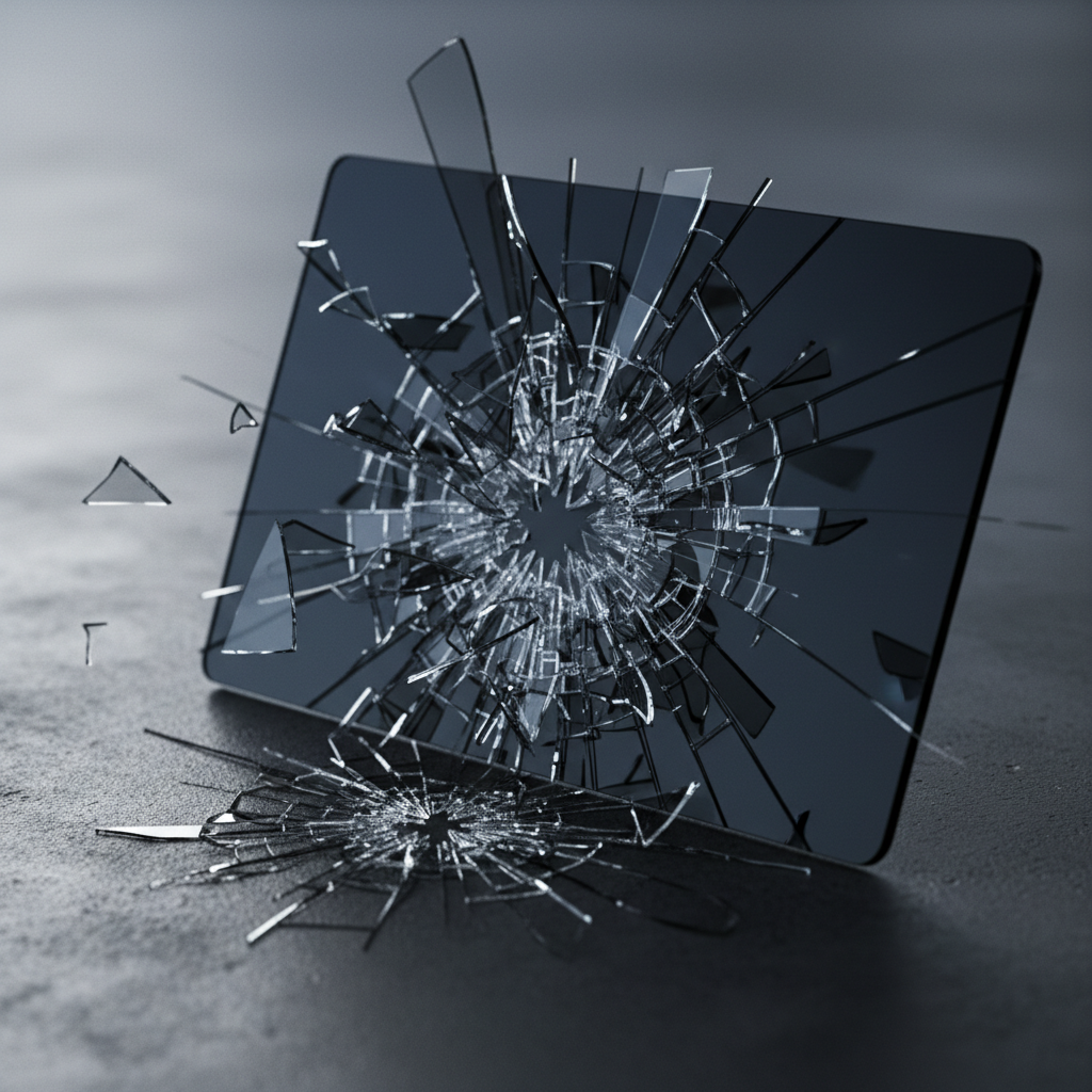 Illustration depicting the impact of Google's December 2024 Spam Update on AI-generated affiliate sites, showing a digital structure crumbling.