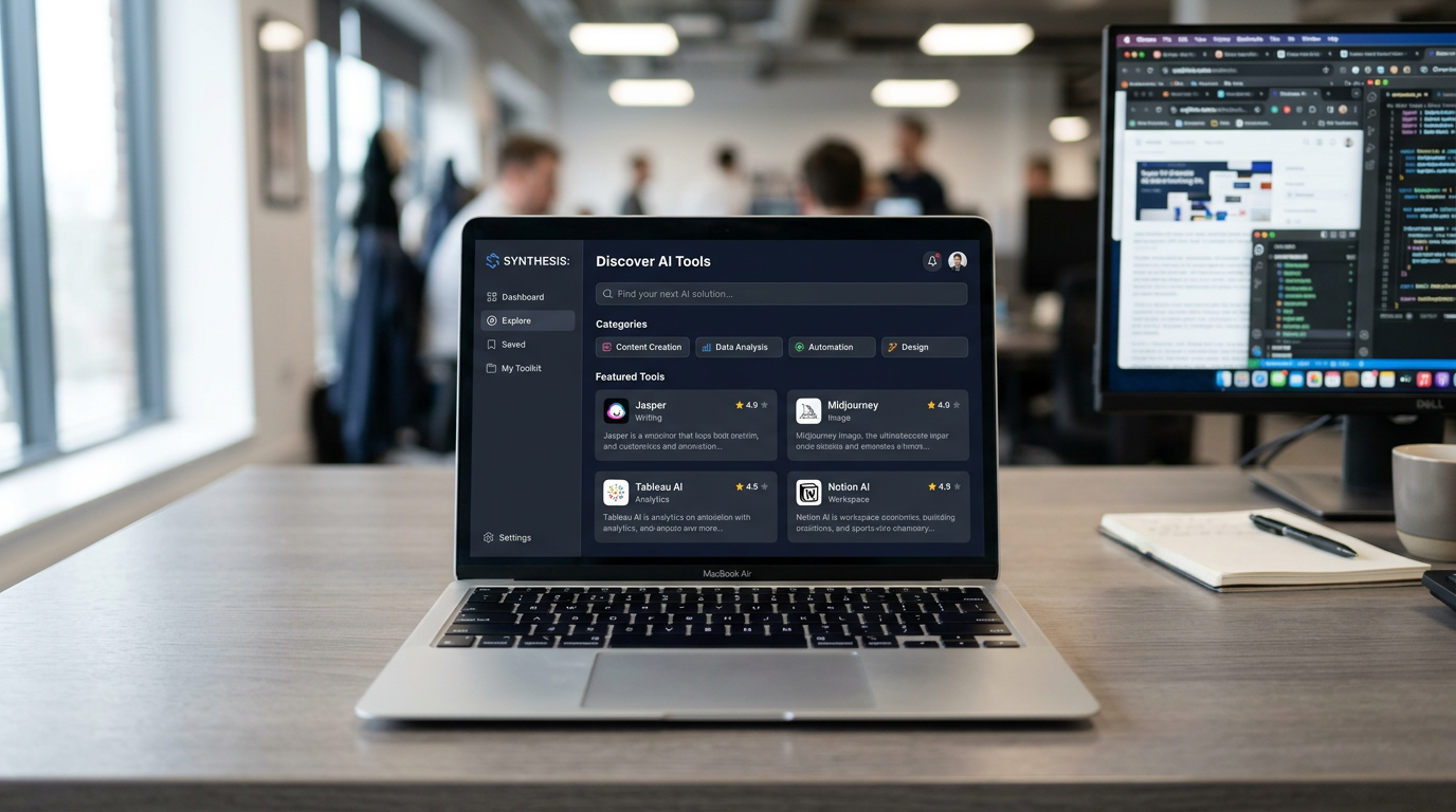 Jeetro.com AI tools discovery platform interface, showing categories and search for marketers and creatives.