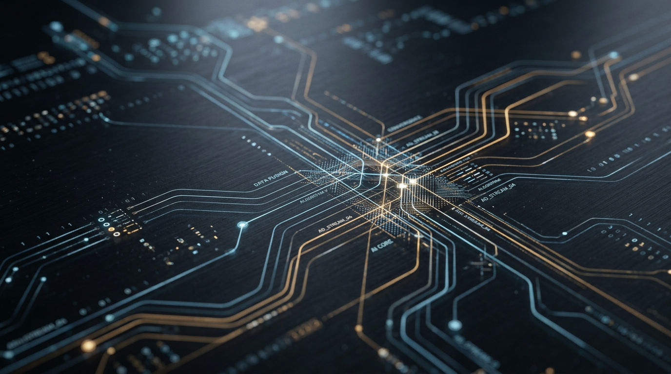 Visual representation of the OpenAI and Criteo partnership, symbolizing the integration of AI and ad tech for ChatGPT advertising.