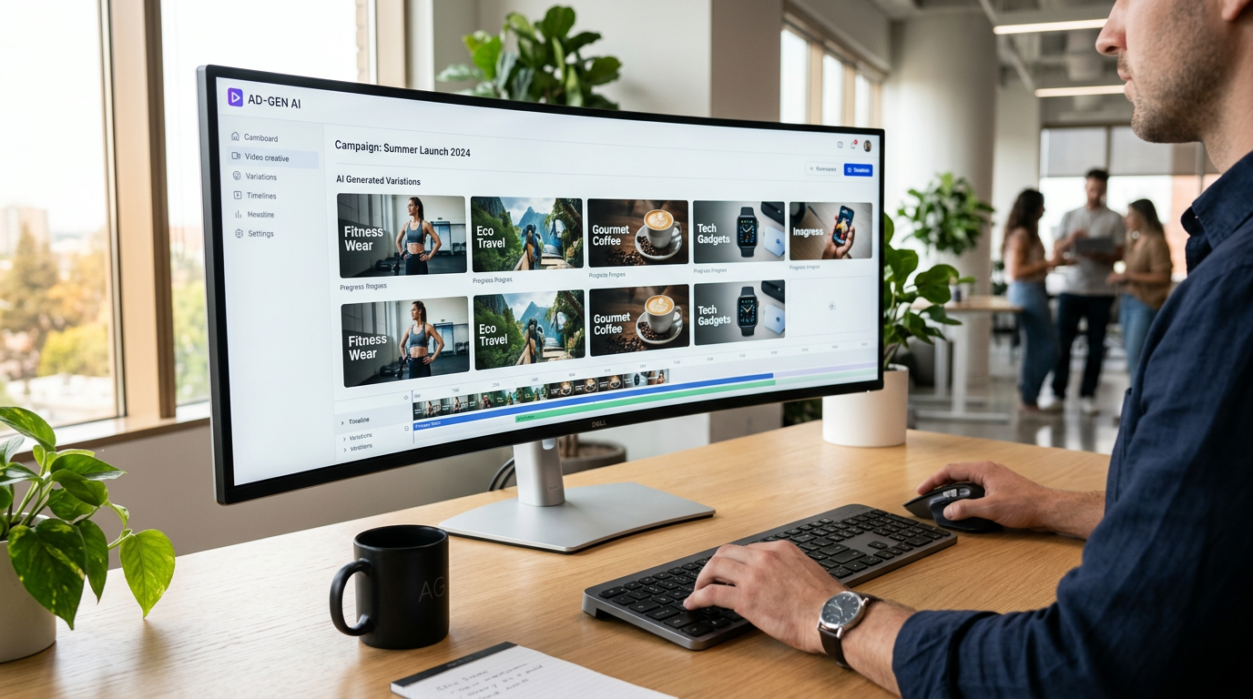 Visual representation of the evolving AI content workflow, illustrating text, image, and video generation converging within a single AI interface like ChatGPT.