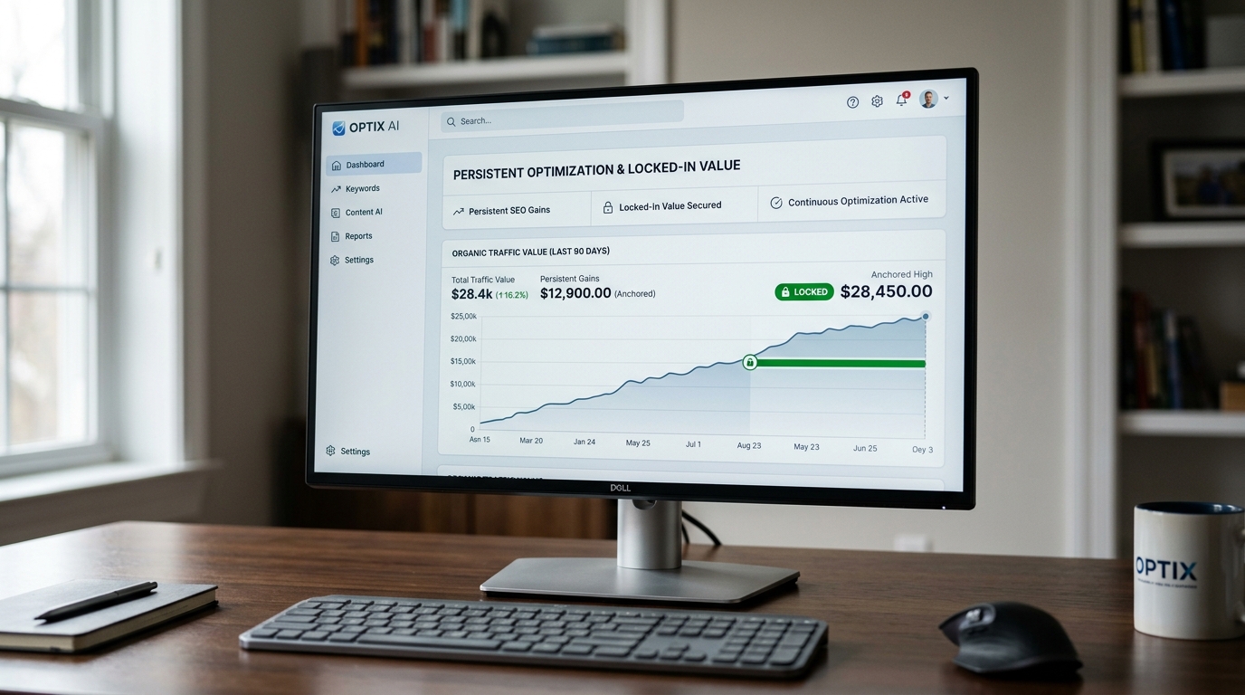 Search Atlas AI SEO automation platform dashboard showing new features like OTTO DeepFreeze and WordPress Plugin 2.5.0.