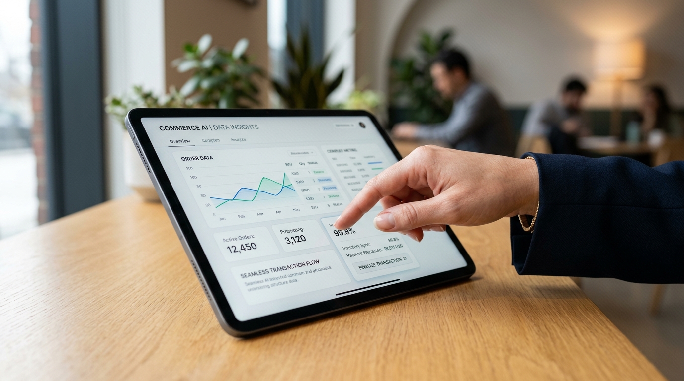 Shopify's new integration enabling direct sales for merchants within AI platforms like ChatGPT, Google AI, and Microsoft Copilot.