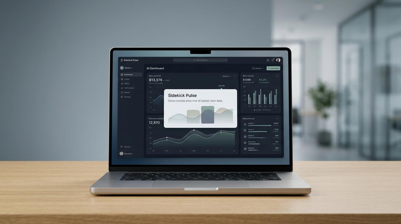 Shopify Sidekick AI assistant interface displaying proactive insights and operational opportunities for e-commerce merchants.