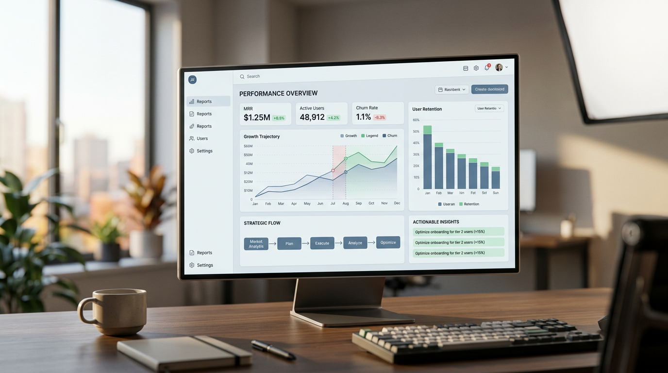 Stagwell Search+ logo and branding, representing the new agentic AI tool for optimizing AI search visibility.