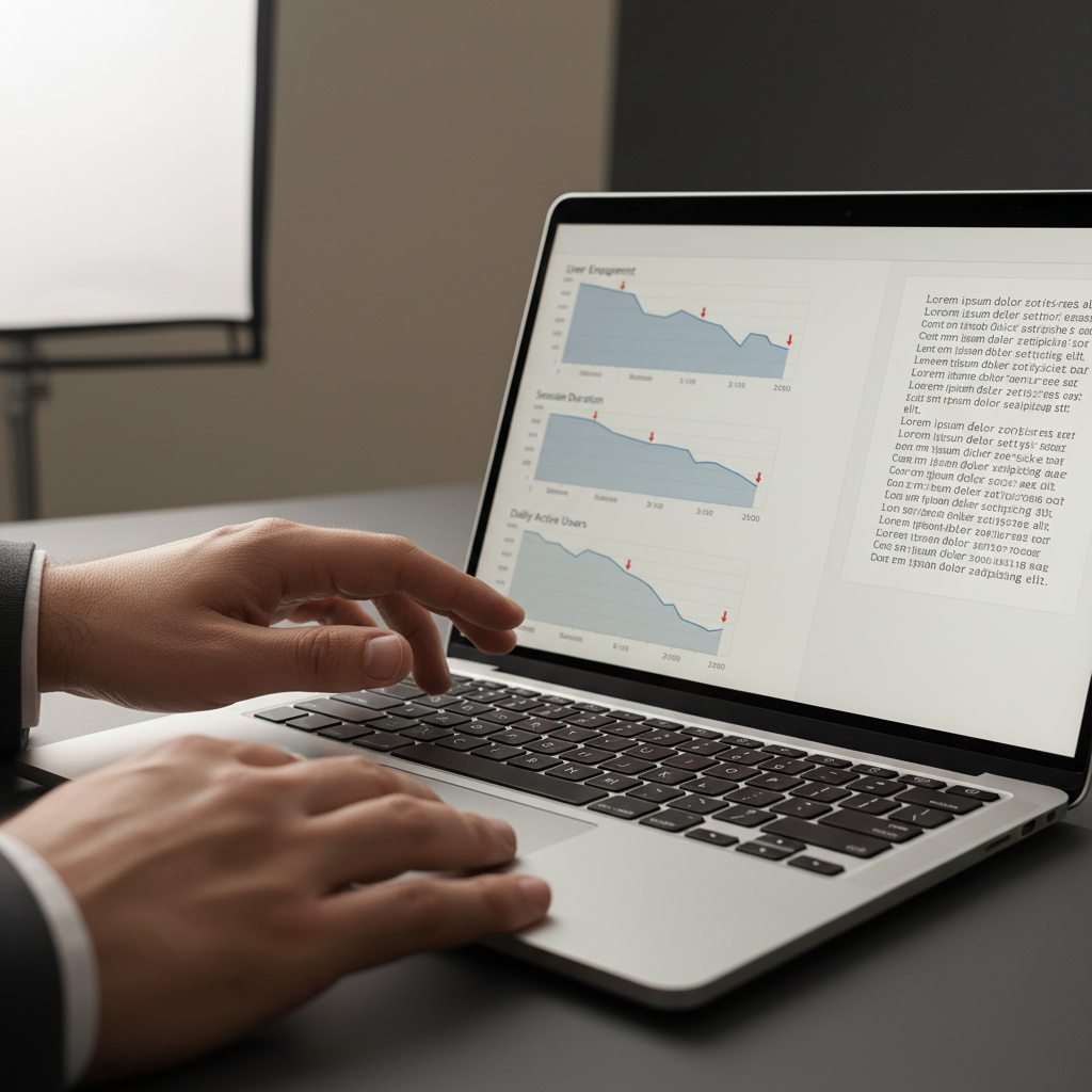 Conceptual image representing AI-generated content with subtle 'tics' or patterns that might reduce reader engagement, highlighting the core issue of the AIuthority study.