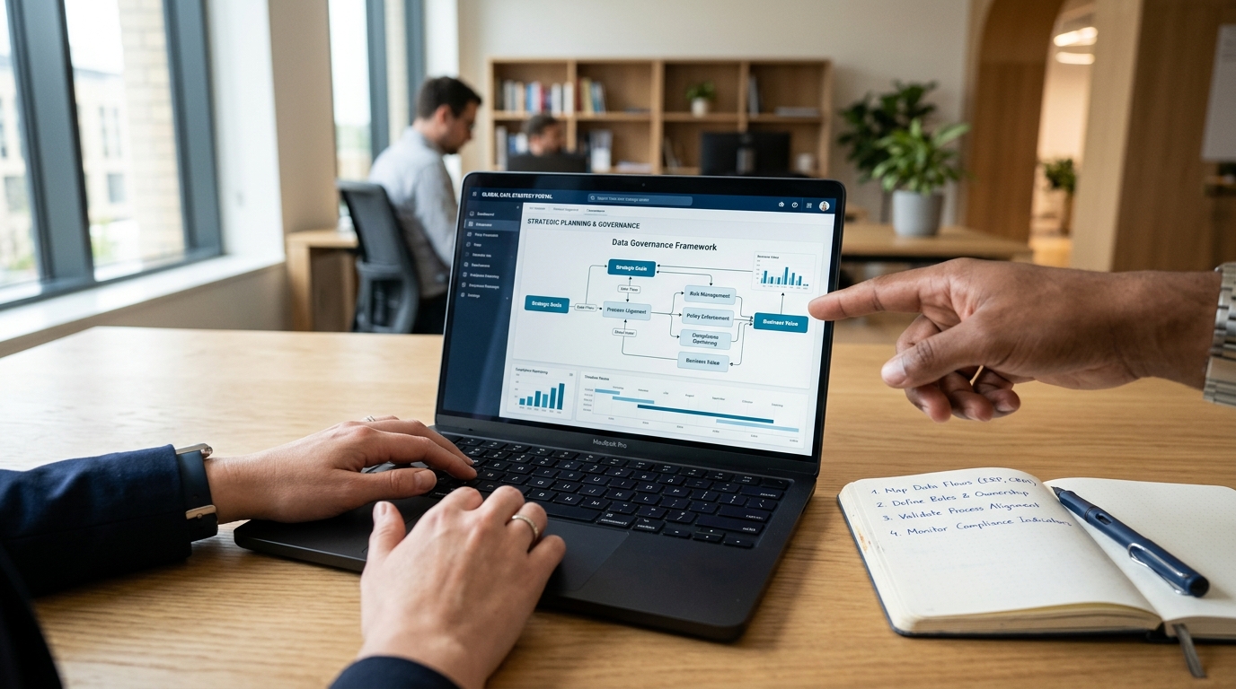 Visual representation of Tenon's impact on enterprise marketing, depicting the shift from siloed tools to a unified front-office engine.