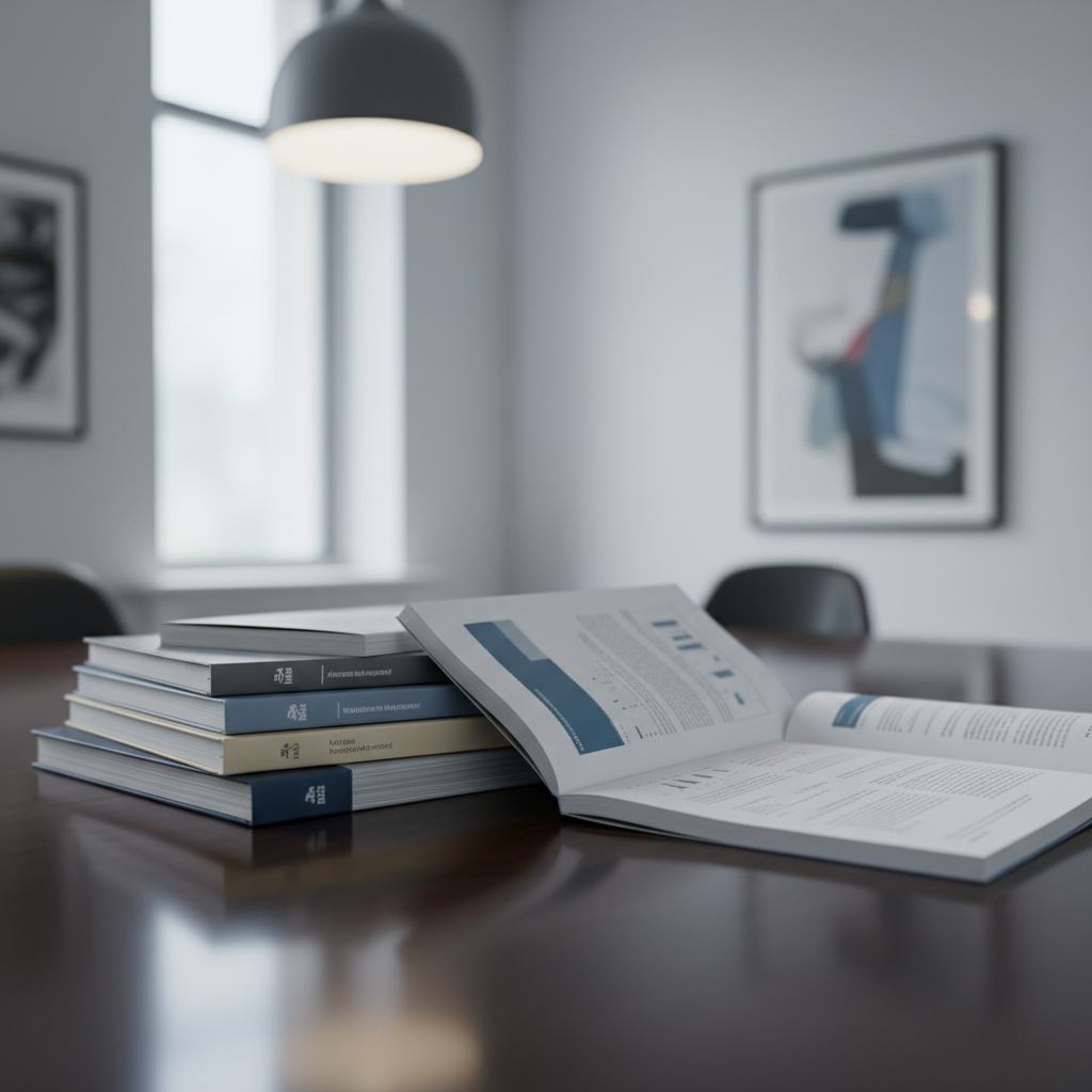 A conceptual image showing artificial intelligence influencing media and search results, representing V2 Communications' AI Authority services.